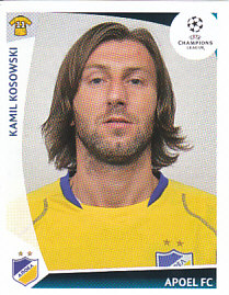 Kamil Kosowski APOEL FC samolepka UEFA Champions League 2009/10 #271